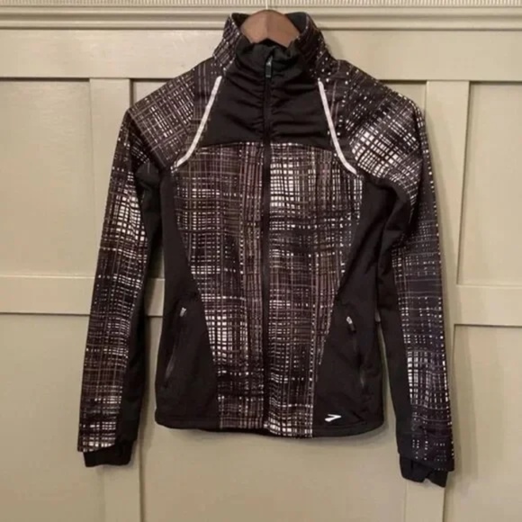 Brooks Utopia Softshell II Running Jacket Full Zip Size XS - Picture 1 of 9